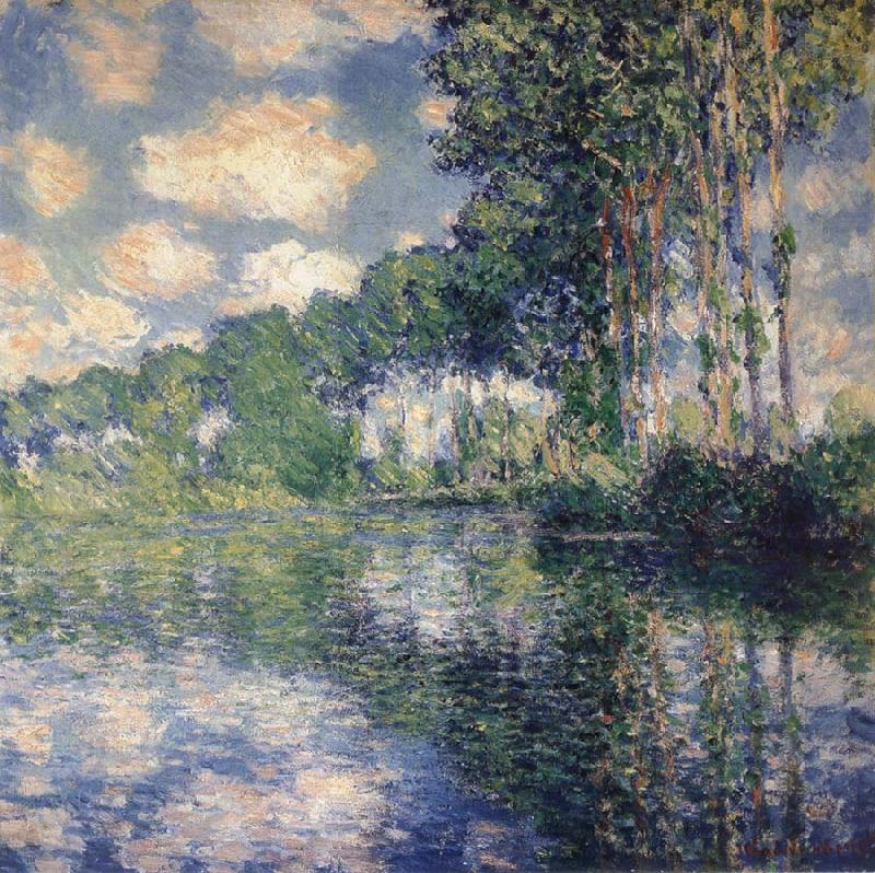 Poplars on the Banks of the Rive Epte, Claude Monet